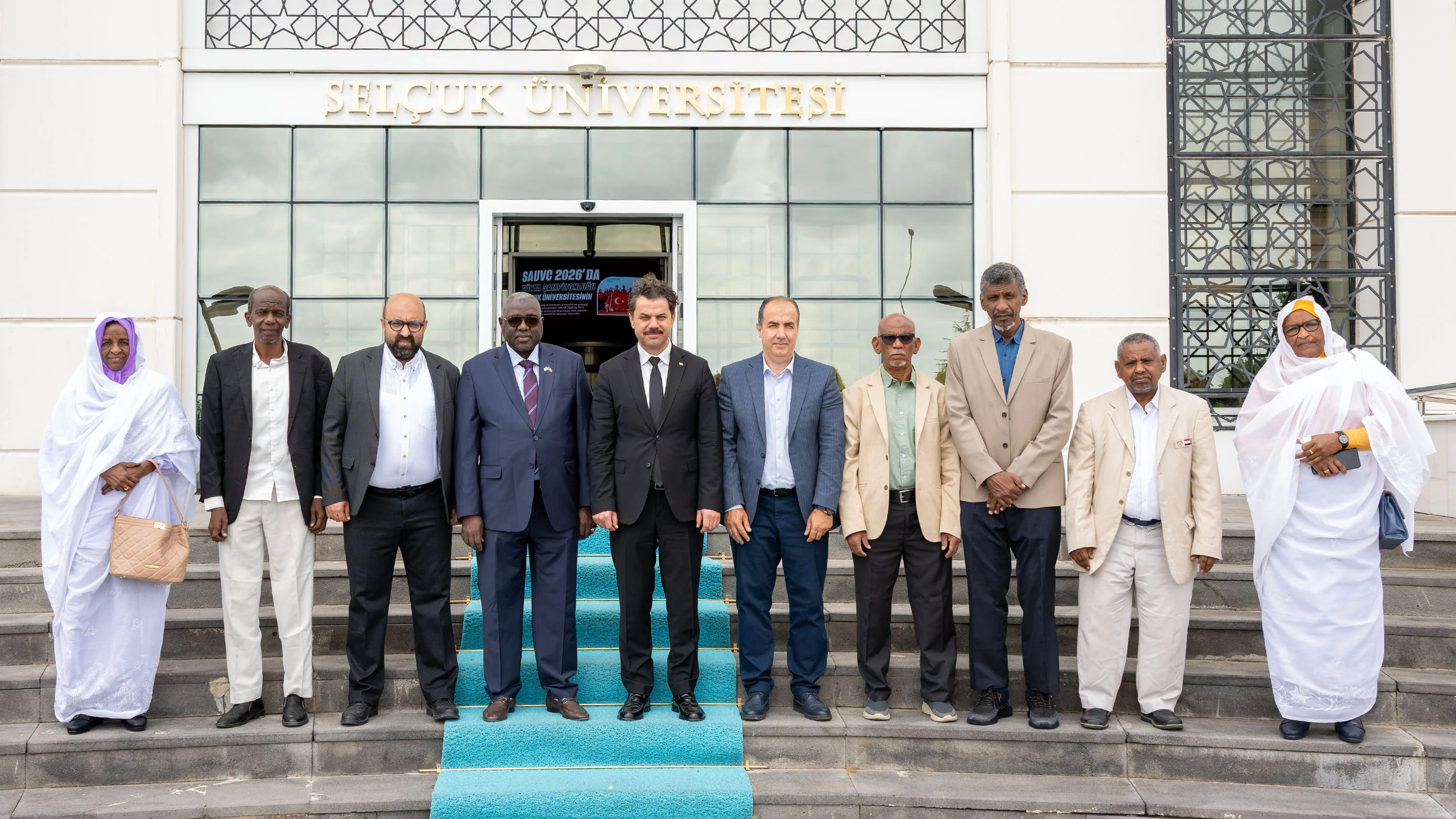 Selçuk Üniversitesi ile Sudan Üniversitesi arasında akademik iş birliği